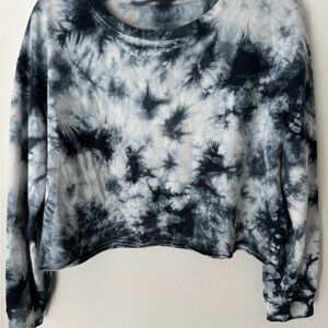 Tie-Dye Long Sleeve Women's Top